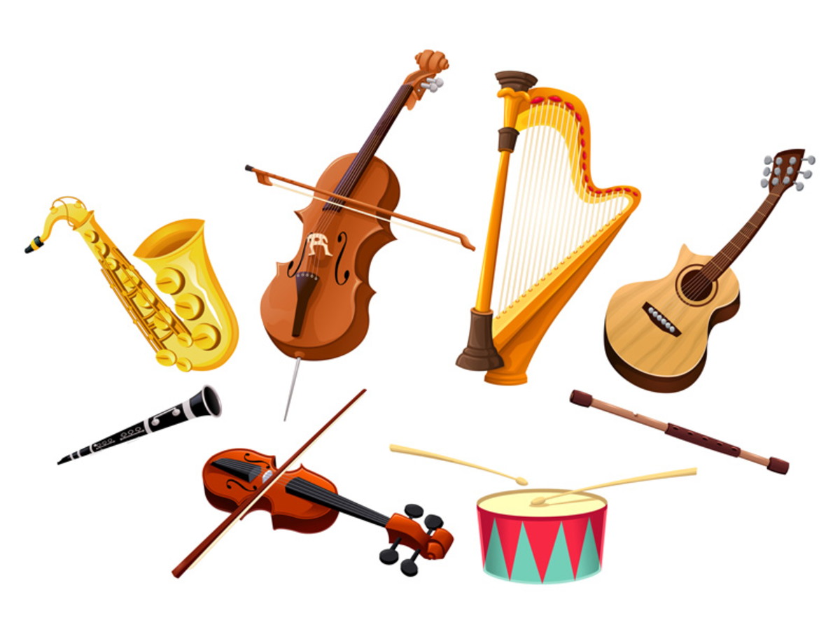 Os sons dos instrumentos musicais